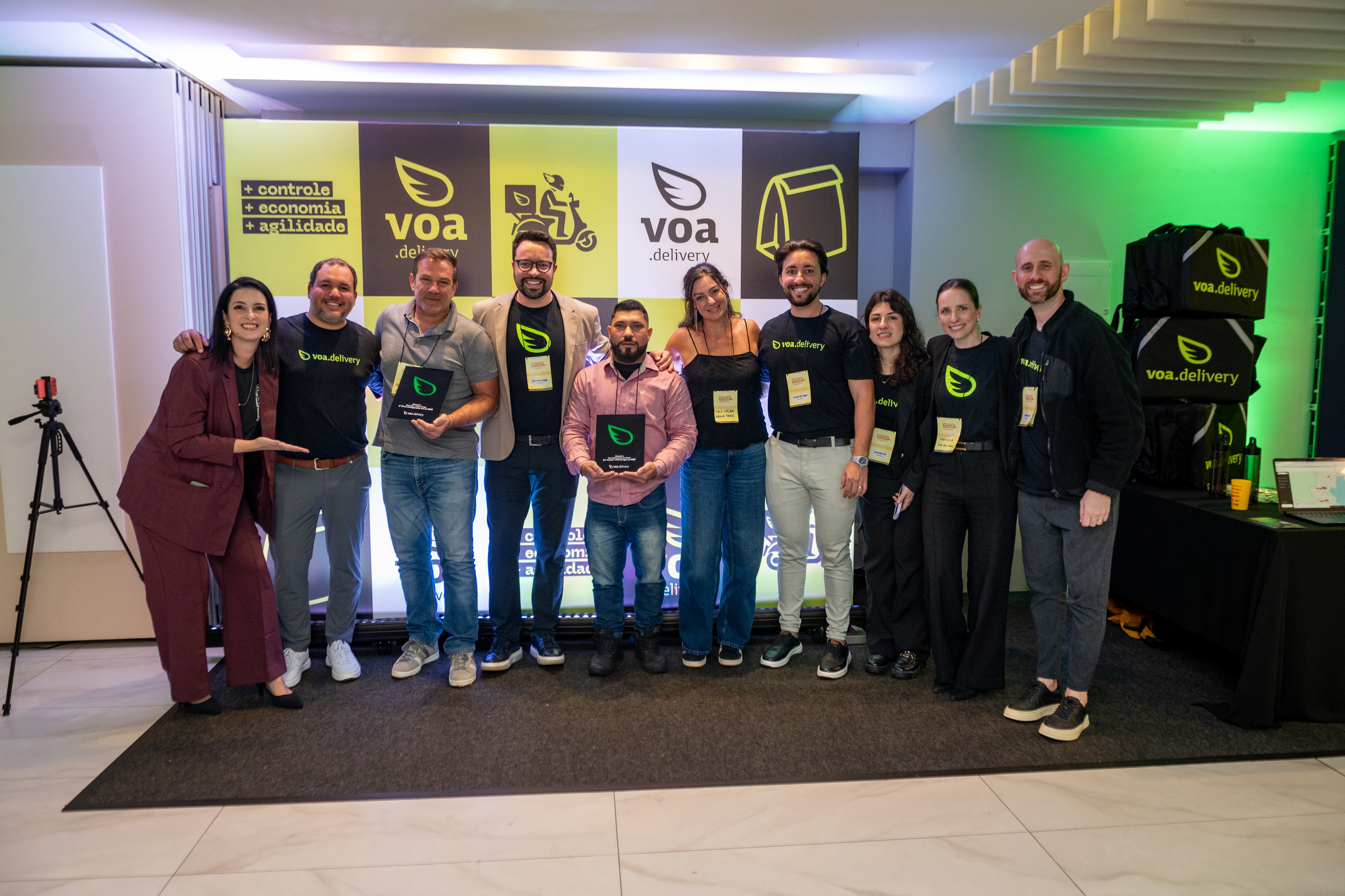 Premiação melhores da voa.delivery 2025